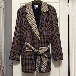 Future Collective x Kahlana Barfield Brown blazer